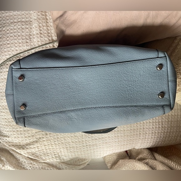 Coach Light Blue Hallie Shoulder Bag - Picture 10 of 10
